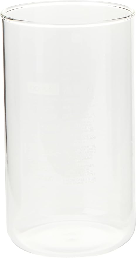 Spare Glass for Bodum French Press Without Spout, 8 Cup, 1 L, 34 Oz