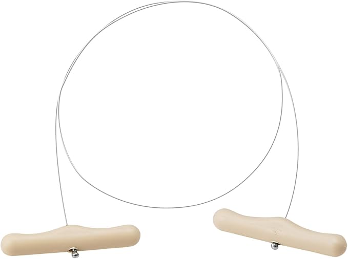 Fantes Cheese Wire, Made in France, Stainless Steel, 31.5-Inches Long, The Italian Market Original since 1906