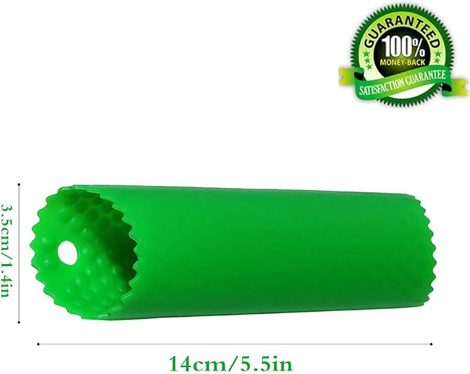 Sinnsally Garlic Peeler Skin Remover Roller Keeper,Easy Quick to Peeled Garlic Cloves with Silicone Tube Roller Garlic Peeling Kitchen Tool (5 Colors)