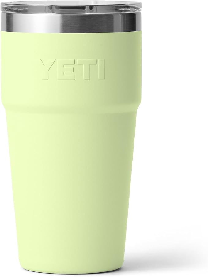 YETI Rambler 20 oz Stackable Tumbler, Stainless Steel, Vacuum Insulated with MagSlider Lid