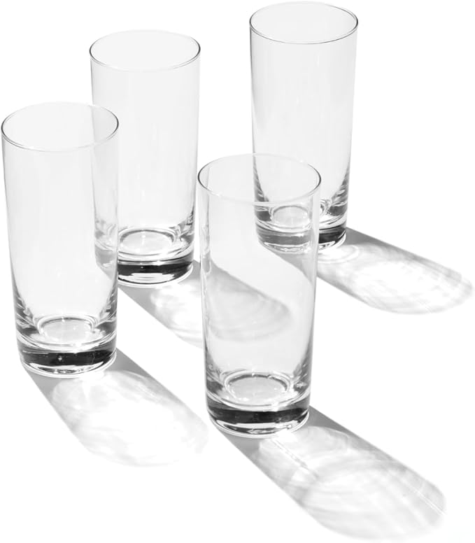 Oneida 897849 5 Oclock Hiball Glasses, Set Of 4