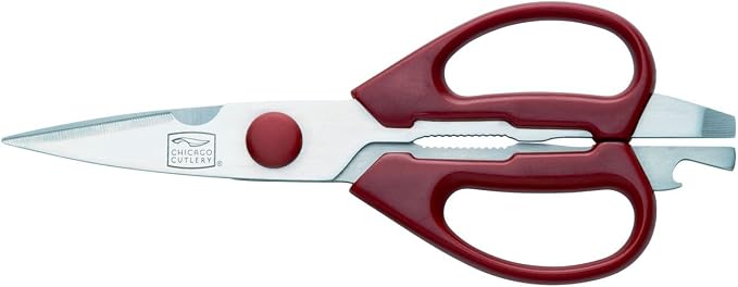 Chicago Cutlery Deluxe Shears, Red