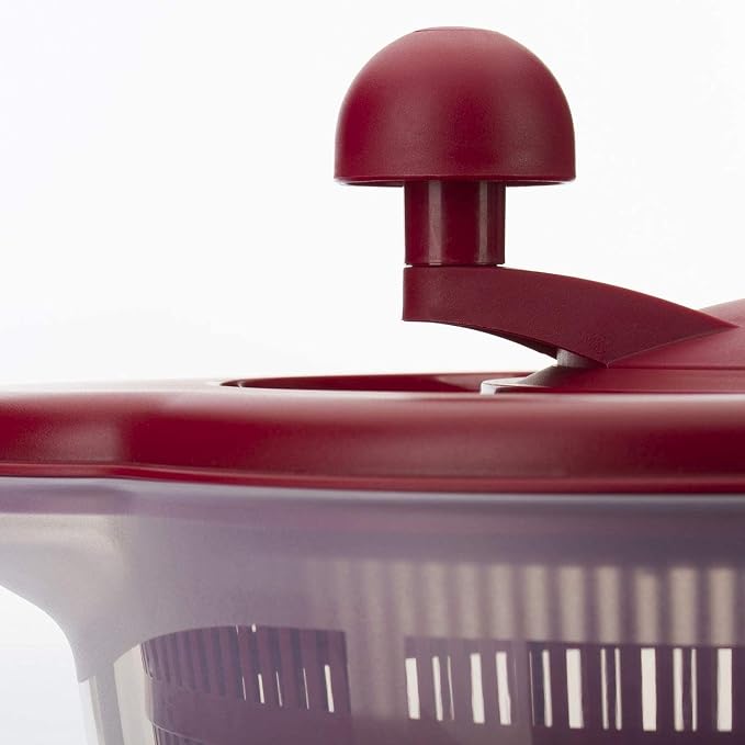 Westmark Germany Vegetable and Salad Spinner with Pouring Spout (Red)