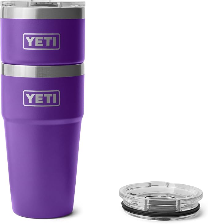 YETI Rambler 20 oz Stackable Tumbler, Stainless Steel, Vacuum Insulated with MagSlider Lid