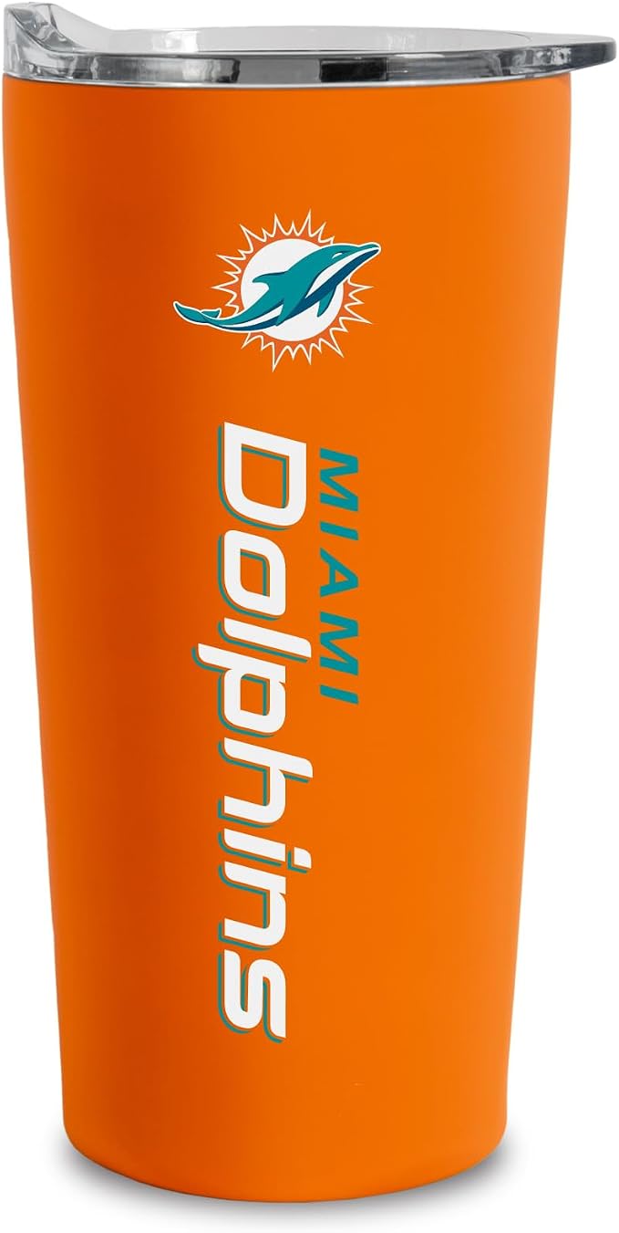 Rico Industries NFL Football Soft Touch, Easy Grip Tumbler