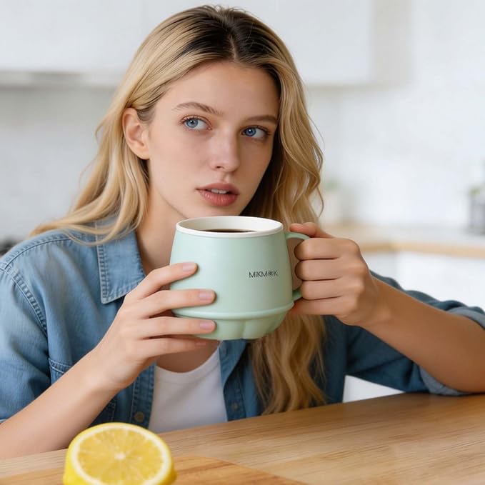 Desk Electric Mug 400ML, 300W Fast Boiling Kettle & Portable Water Warmer | 45-100℃ Temperature Control, 4-in-1 Modes, LED Digital Display Mini Water Dispenser For Coffee Tea Oatmeal Office Dorm Home