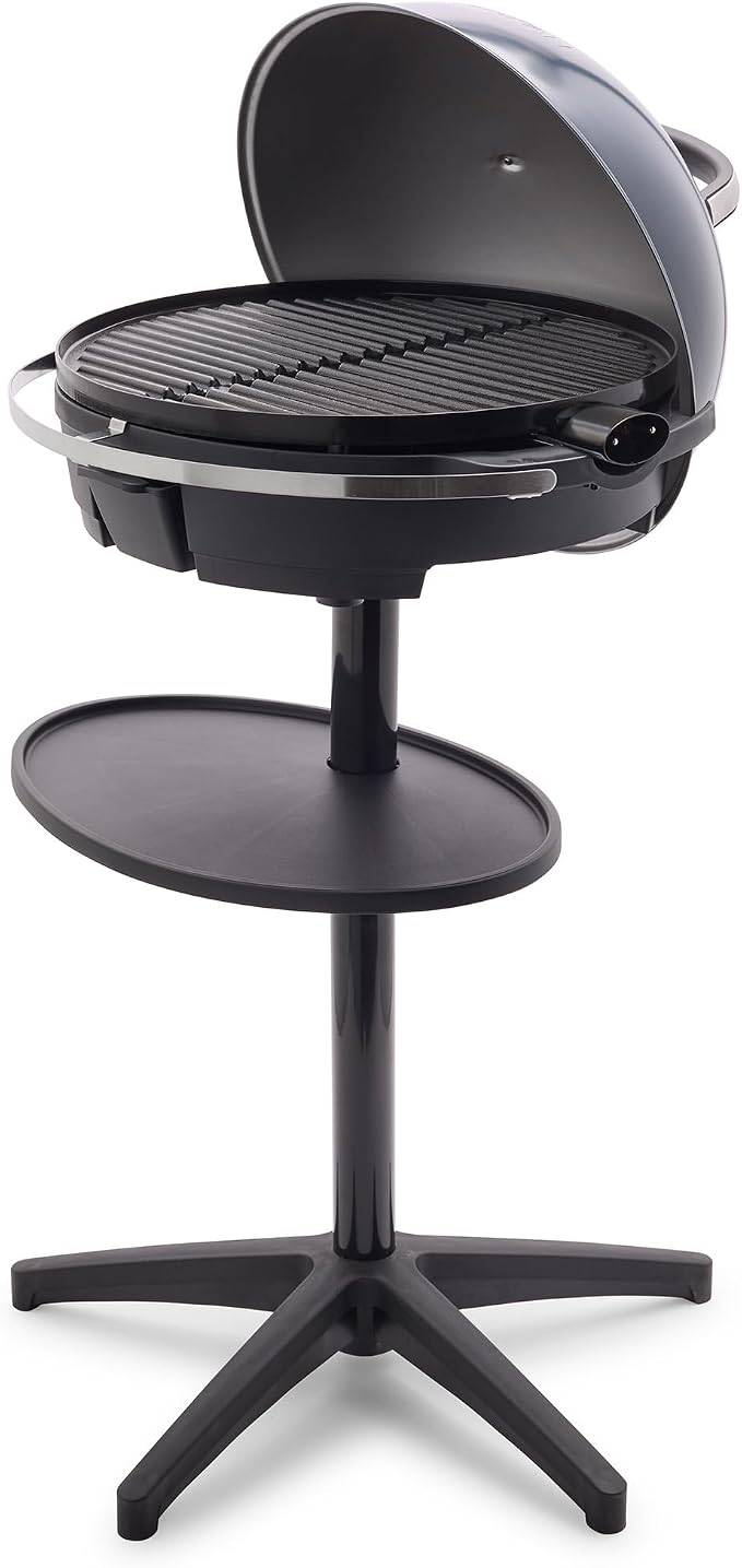 GreenPan 2-in-1 Portable Indoor/Outdoor Electric Grill & Griddle, Navy