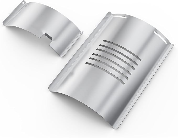 Lexington Flame Broiler Kit for Pit Boss Lexington/Navigator 500/540/550 | Includes main plate + slide cover; fits PB500SP/PB500NX/PB550G; heavy-duty steel; arch bridge grease drainage design.