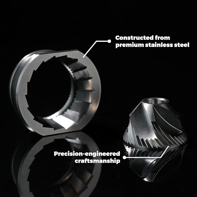 Conical Burr Grinder Set Replacement for JURA Coffee Machines – Compatible with G2, G3, E6, E8, E4, ENA4, ENA8, S8, X10, Z10, J6 Models – High-Precision Grinding for Optimal Aroma and Consistency