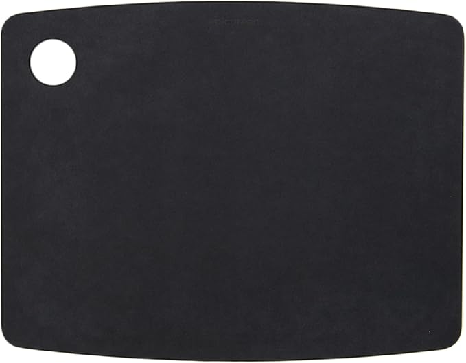 Epicurean Kitchen Series 14.5" × 11.25" Cutting Board, Non-Toxic, Dishwasher Safe, Made in the USA, Slate | NSF Certified, dual-sided non-toxic wood fiber prep surface. Thin, lightweight, knife-friendly and dishwasher safe