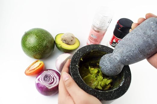 Granite Pestle Replacement only - Pestle Stone only Unpolished Heavy (Not Included Mortar) (Bell Shape), Blue