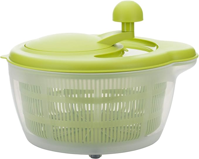 Westmark German Vegetable and Salad Spinner with Pouring Spout and Non-Slip Feet