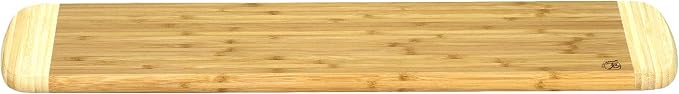 Totally Bamboo Palaoa Bread Serving & Cutting Board, Great for Charcuterie and Appetizer Spreads, 23" x 6"