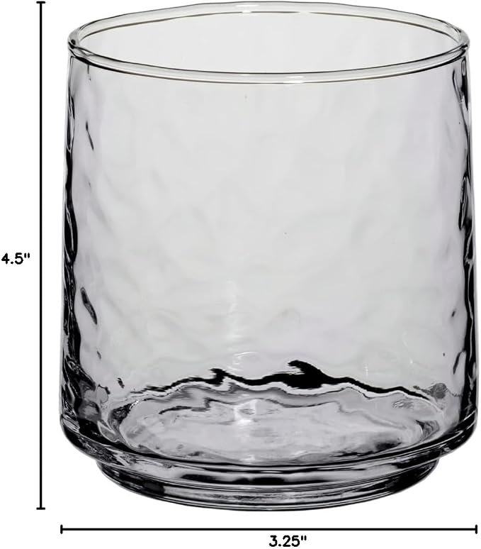 Anchor Hocking Brockhill Drinking Glasses (4-Pieces, 12-ounce, dishwasher safe)