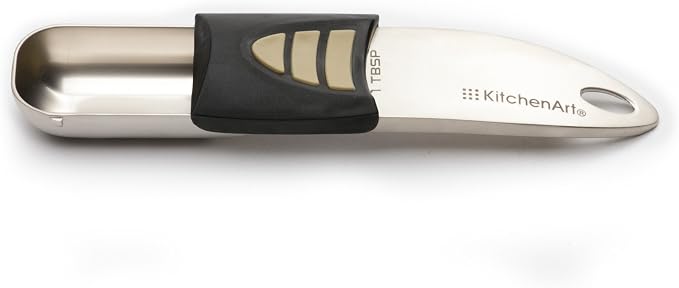 KitchenArt Pro Adjust-A-Tablespoon, Satin,Multicolored