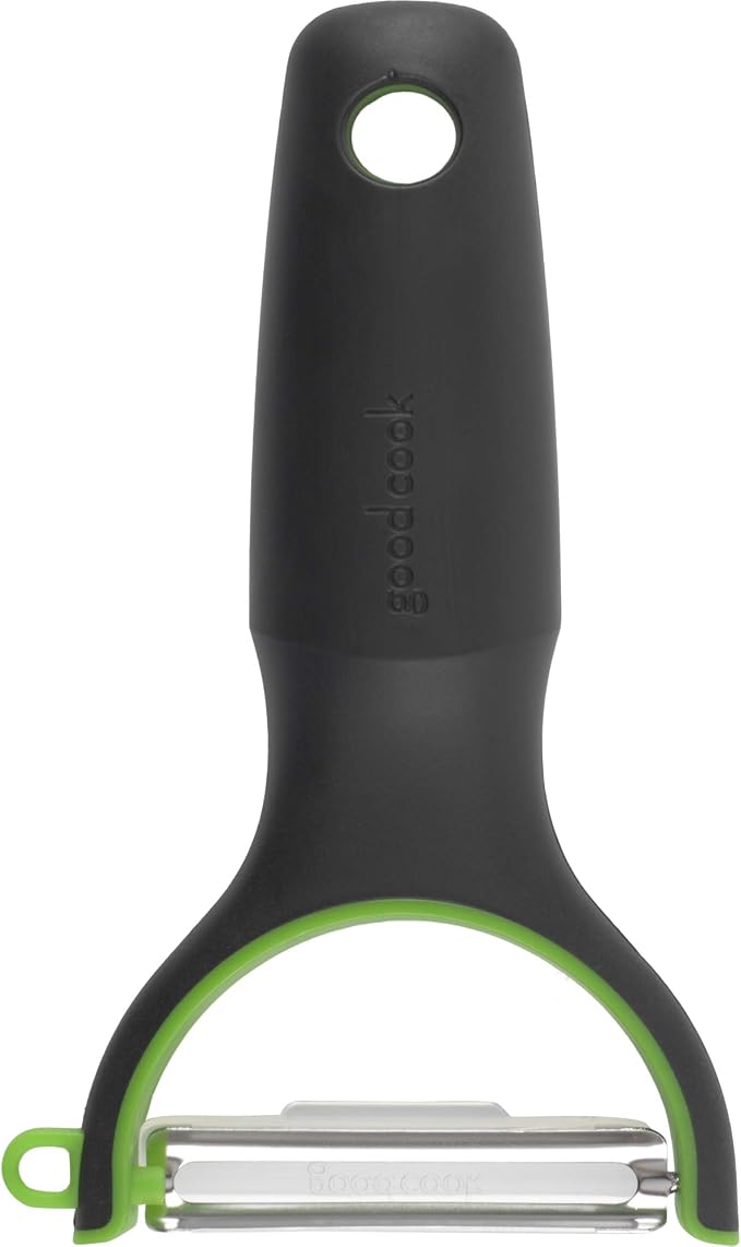 Goodcook Straight Blade Y-Shaped Peeler, Black