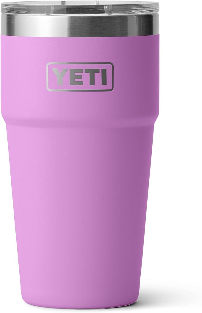 YETI Rambler 20 oz Stackable Tumbler, Stainless Steel, Vacuum Insulated with MagSlider Lid