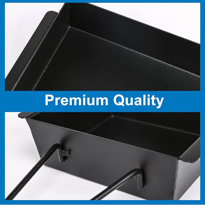 Grill Drip Pan for Nexgrill 720-0830H for Nexgrill Grease Tray Replacement Grease Pan/Box for Nexgrill 720-0888N 720-0925P 720-0896 720-08882A for Cuisinart CGG-7400 with 15pack Aluminum Foil Liner