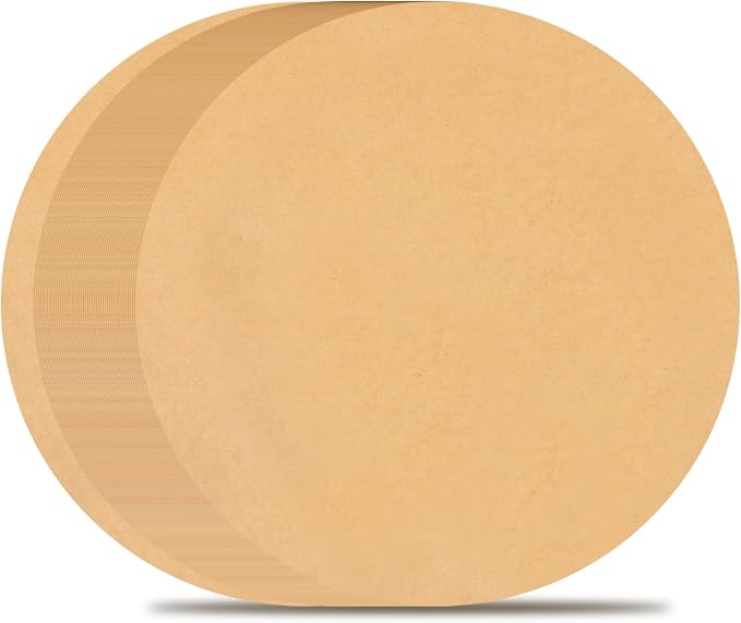 BOYAN Parchment Paper Rounds, Set of 220, Non Stick 10 Inch Round Parchment Paper for Baking, Parchment Sheet for Tortilla Press, Quesadilla Maker, Pizza Pan, Cake Pan, Springform Pan and More