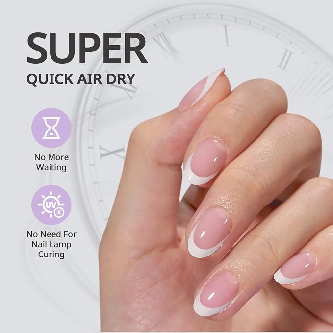 BTArtboxnails XCOATTIPS Nail Glue for Press Ons, 7ML | Brush on Glue for Press On Nails, Quick Air Dry in 10s, 2-Week Wear, Long-Lasting, Mess-Free, Easy-to-Apply for Beginners