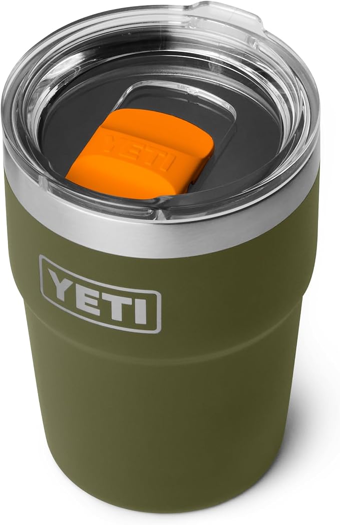 YETI Rambler 16 oz Stackable Tumbler, Vacuum Insulated, Stainless Steel with MagSlider Lid | Stackable