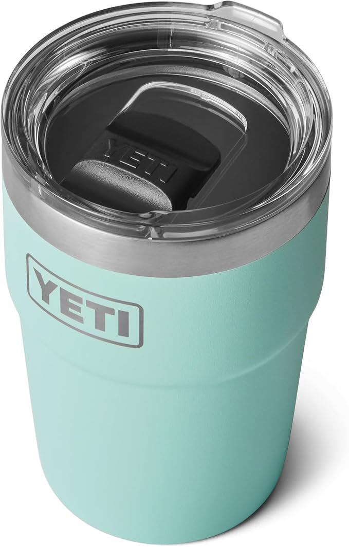 YETI Rambler 16 oz Stackable Tumbler, Vacuum Insulated, Stainless Steel with MagSlider Lid | Stackable