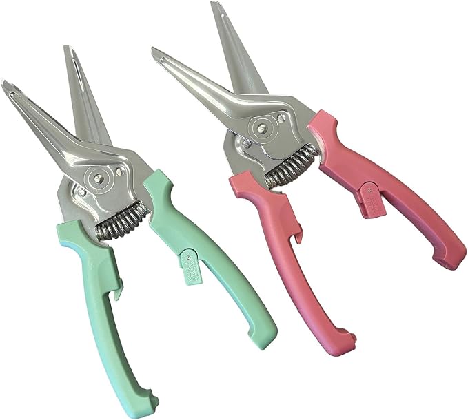 Kuhn Rikon Classic Kitchen & Garden Shears, 1 Count | Stainless Steel Blades, Assorted Colors