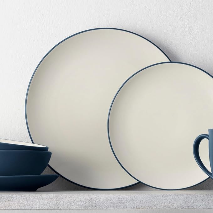 Noritake Colorwave Blue 4-Piece Coupe Place Setting, Service for 1