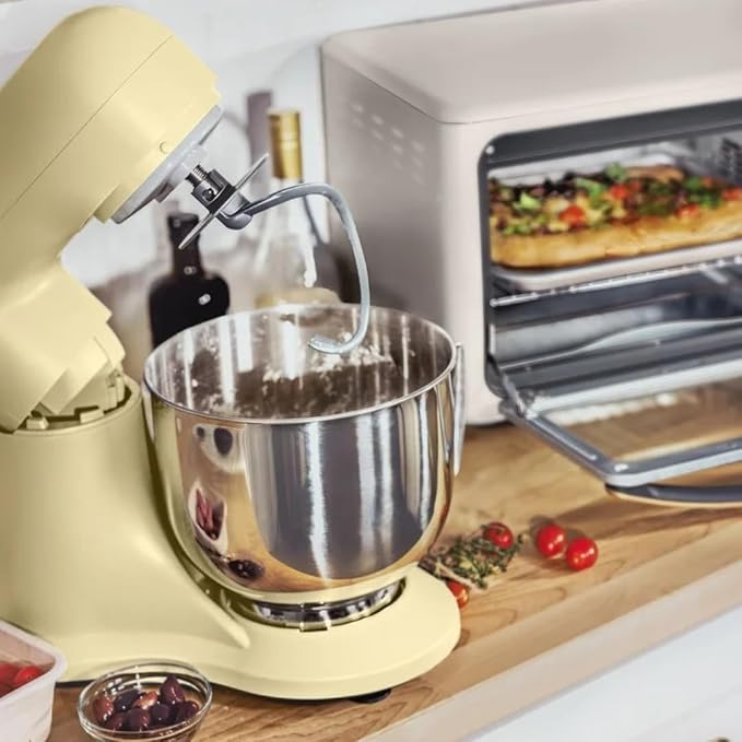 Wonderful Kitchen Stand Mixer 5.3 Qt Bowl, 12 Speeds Tilt-Head, Dough Hook Flat Beater Whisk for Baking Tasks Metal Build for Baking (Butter Cream)
