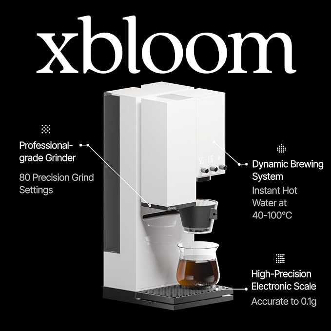 xBloom Studio Coffee Machine, Drip Coffee Maker, Grinder&Scale, AppControl