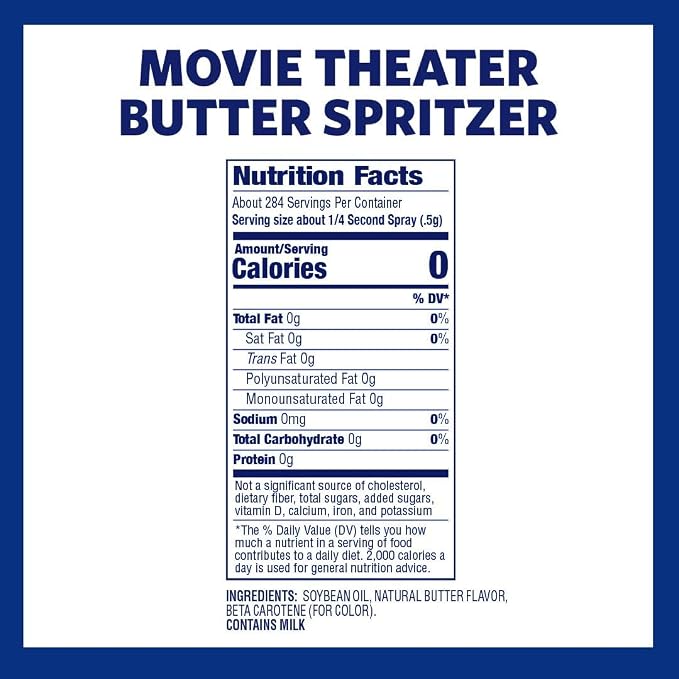 Kernel Season's Movie Theater Butter Spritzer, 5 Ounce (Pack of 3) | Movie Theater Butter Spritzer