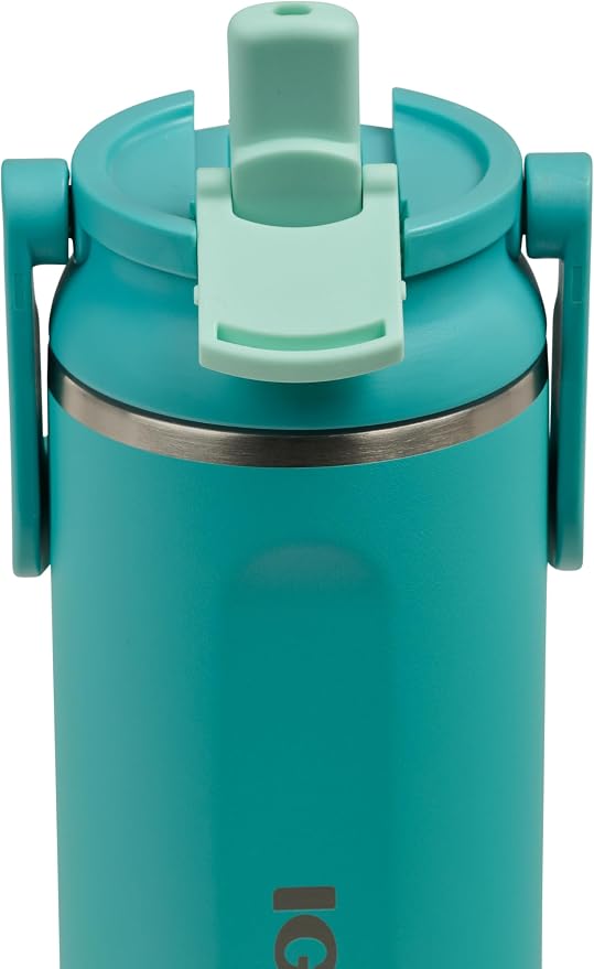 Igloo 20 oz Stainless Steel Tumbler | Sport Sipper Bottle | Lagoon Teal