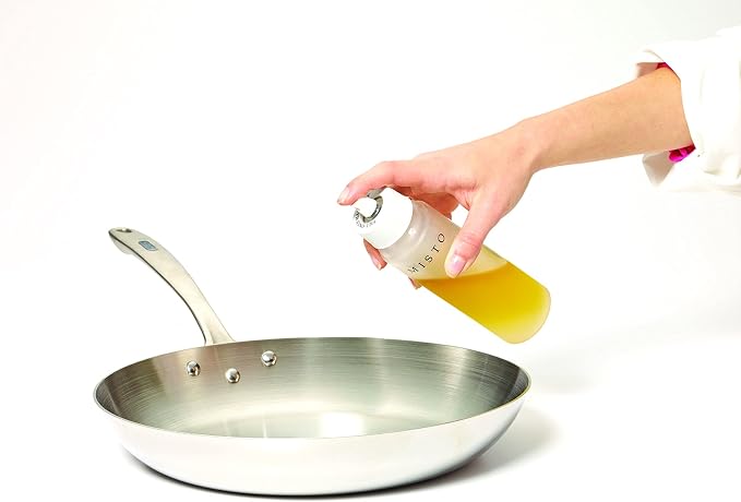 Misto Oil Sprayer, Frosted Glass, 7.75 Inch