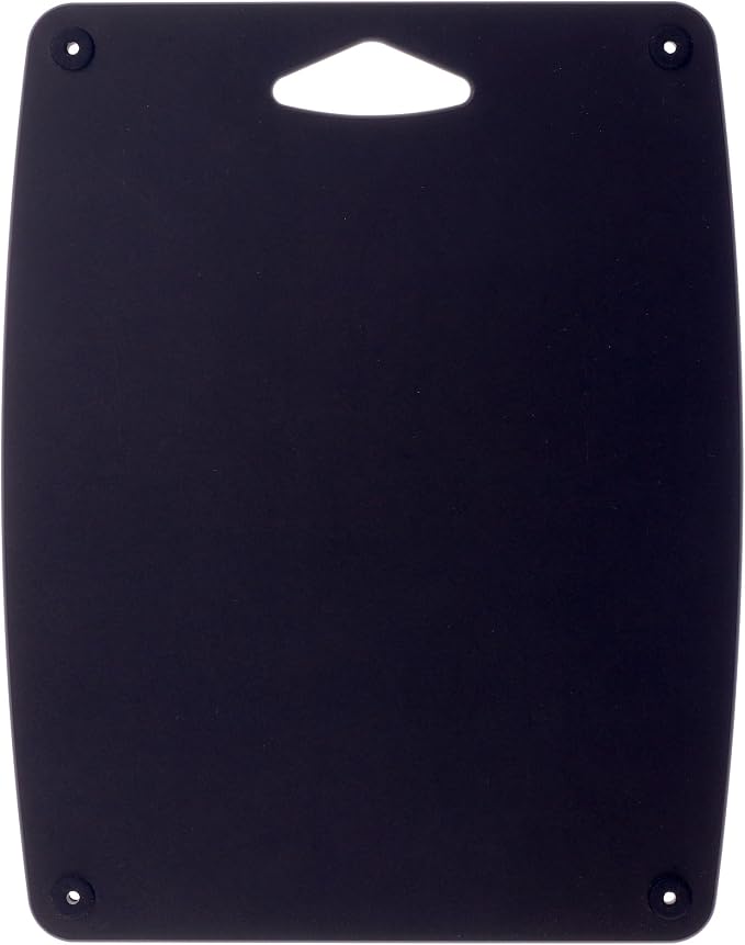 Mercer Culinary Composite Cutting Board-11 3/4" X 9 1/4", with Non Slip Feet and Juice Groove - Black