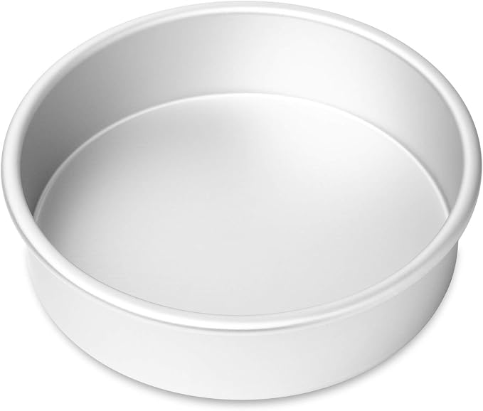7" x 2" Round Cake Pan, Anodized Aluminum Cake Pan Baking Tin Mold, Professional Bakeware