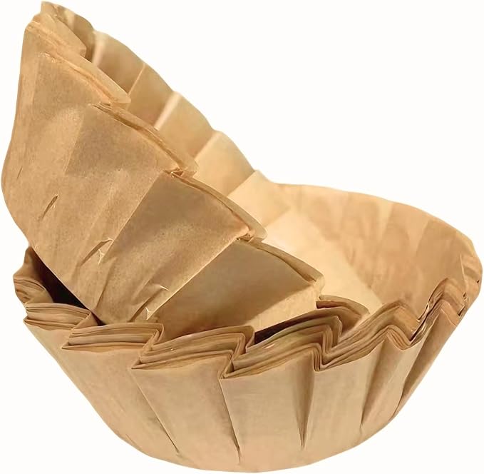 50 Pcs 4 Inch Disposable Parchment Paper Liners - Unbleached Non-Stick Greaseproof Baking Cups, Air Fryer Muffin Wrappers for Basque Cheesecake, Cupcake, Oven, Mini Cakes & Brownies by VERDYTEMTO