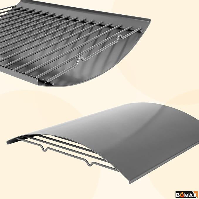 Ash Pan for Chargriller E5030, 5030, Ashpan for Char Griller 5030 Dual Function 2-Burner Charcoal Grill, Grill Parts for Char Griller Replacement Parts Charcoal Tray for Chargriller Ash Drip Pan