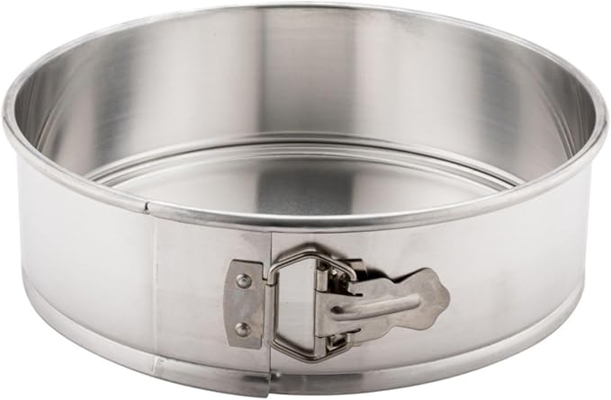 Restaurantware 10 in Silver Aluminum Springform Cake Pan