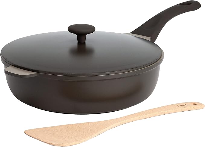Goodful All-in-One Pan, Multilayer Nonstick Cookware Set, High-Performance Construction, Multipurpose Design Replaces Multiple Pots and Pans, Dishwasher Safe, 11-Inch, 4.4-Quart Capacity, Graphite