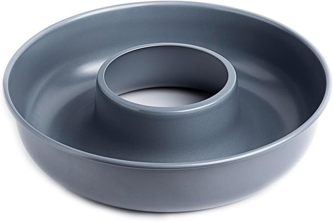Fox Run French Savarin Cake Mold, Non-Stick Ring Cake Pan, 9.5" | Nonstick For Easy Baking, Relase & Cleaning | Bake Budnt & Savarin Cakes | Even Baking & Consistent Results | French Cake Pan