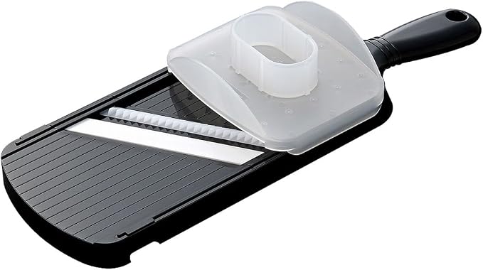 KYOCERA Ceramic Julienne Slicer-Advanced Blade for Perfect Vegetable Strips | KYOCERA Ceramic Julienne Slicer: Ultra-Sharp Non-Reactive Blade for Carrot, Zucchini & Potato Matchsticks with Safety Guard