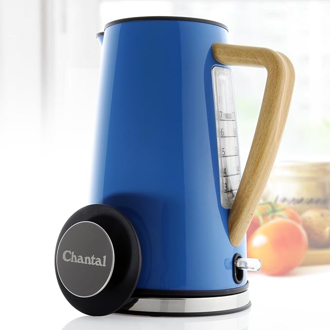Chantal 1.8 QT Stockholm Electric Kettle, Blue Cove