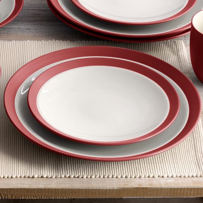 Noritake Colorwave Raspberry 4-Piece Coupe Place Setting, Service for 1
