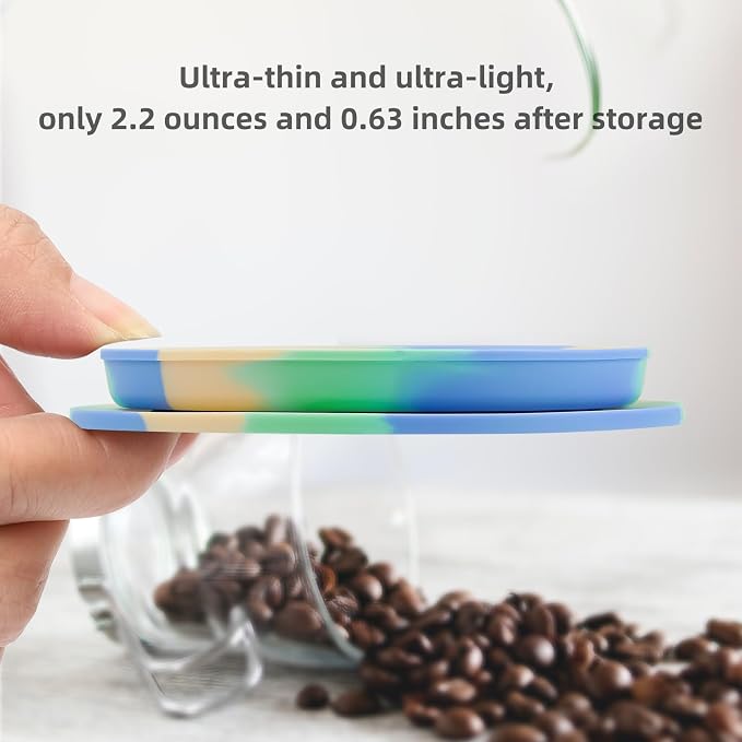Collapsible Travel Pour Over Coffee Dripper Kit Single Cup, Paperless Camping Pour Over Coffee Maker with Metal Filter, Backpacking Manual Coffee Maker for Camping Coffee
