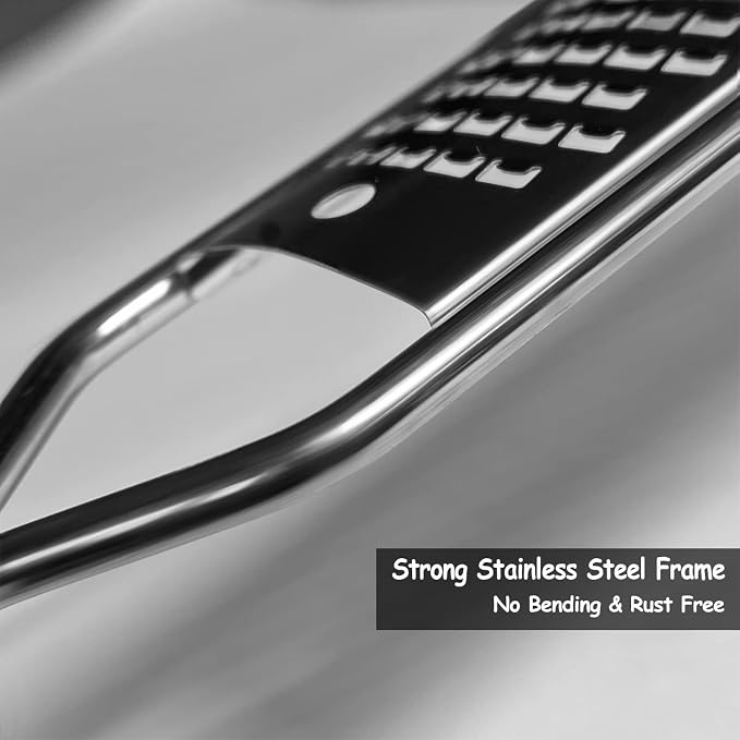 Lemon Zester, Cheese Grater, Parmesan Cheese, Ginger, Garlic, Nutmeg, Chocolate, Citrus, Lime Zester & Grater, Kitchen Tool with Razor-Sharp Stainless Steel Blade