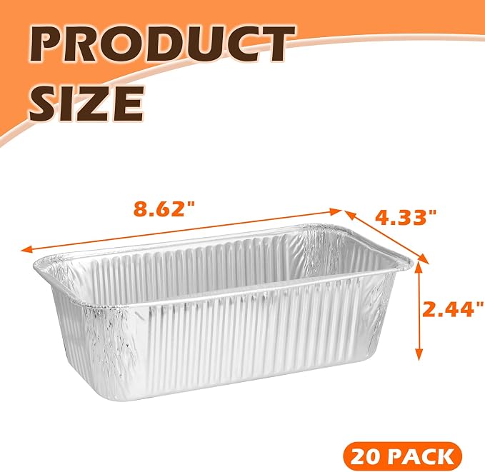 Grease Tray Liner for Members Mark 4-Burner & Pro-Series 5-Burner Flat Top Gas Griddle Drip Pan Accessories, Disposable Grease Container for SAMS Club 36" Griddle Aluminum Foil Liner, 20 Pack