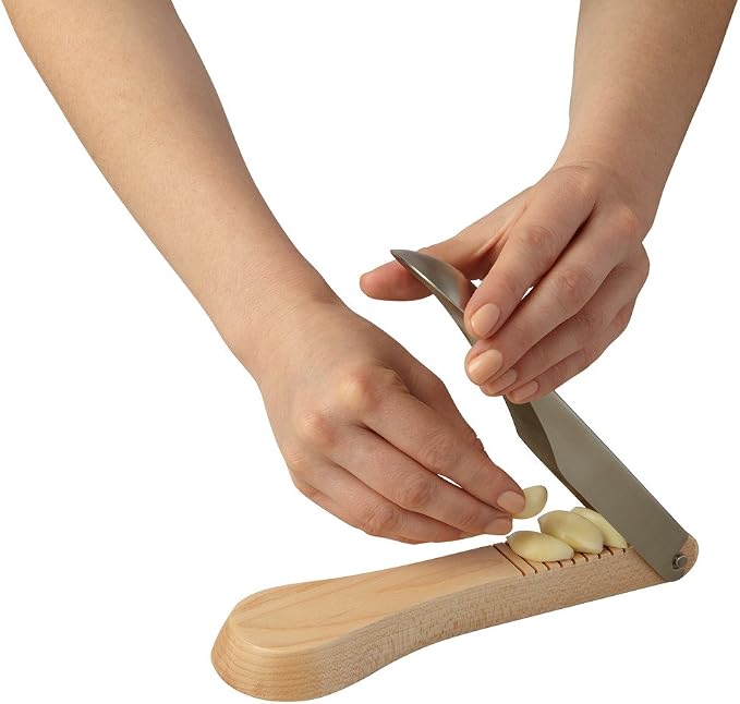 Kuhn Rikon Tabletop Garlic Press, One size, Stainless