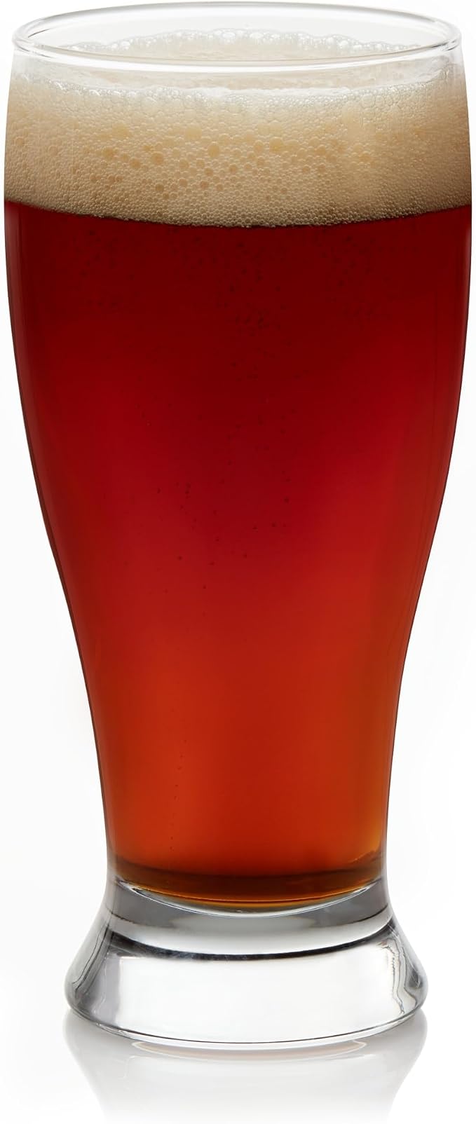 Libbey Classic Pub Beer Glasses Party Pack, Stackable, Modern Bar Glassware Set of 12, Large All Purpose Pint Beer Glasses for Stouts, Ales and More