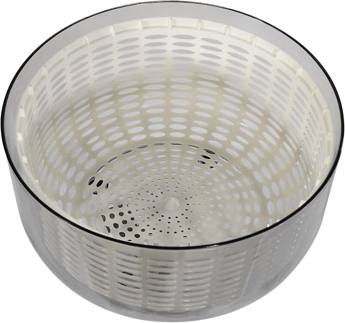 Electric Salad Spinner, Vegetables Washer Dryer, 6L Large Capacity Fruit Vegetable Strainer Spinner, for Crisp Greens and Veggies, for Home Kitchen