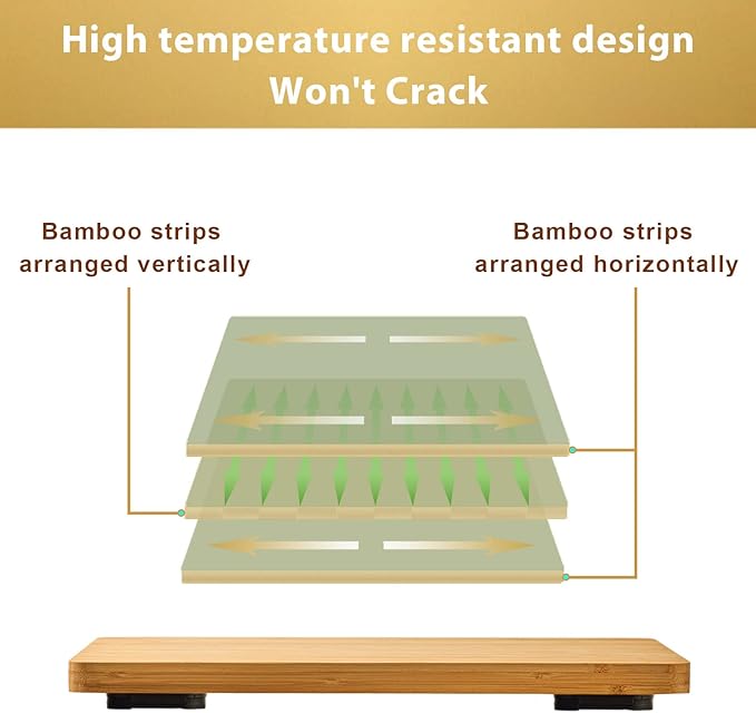 Cutting board Compatible with Breville BOV450XL Mini Smart Toaster Oven, Accessories for Countertop Oven, With Heat Resistant Non-Skid Silicone Feet, Creates Storage Space, Protects Cabinets Cupboard